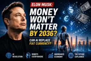Elon Musk Predicts Money Won’t Matter by 2036: Could AI Really Replace Fiat Currency?