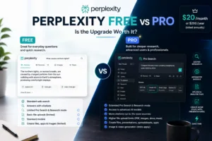 Perplexity Free vs Pro: Is the Upgrade Worth It?