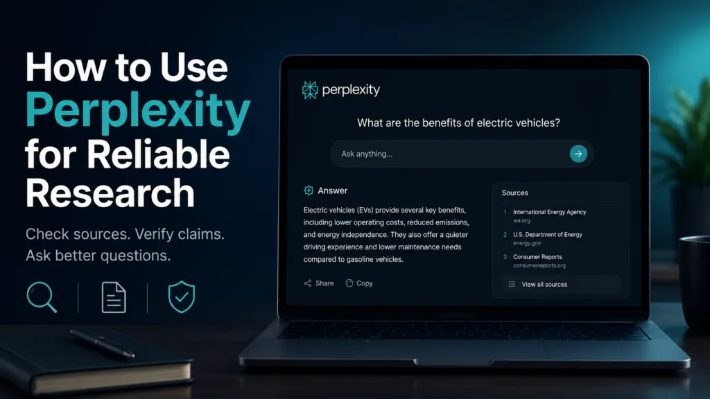 How to Use Perplexity for Reliable Research