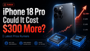 iPhone 18 Pro Price Rumors: Could It Cost $300 More?