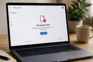 Gemini File Upload Failed? 8 Ways to Fix It