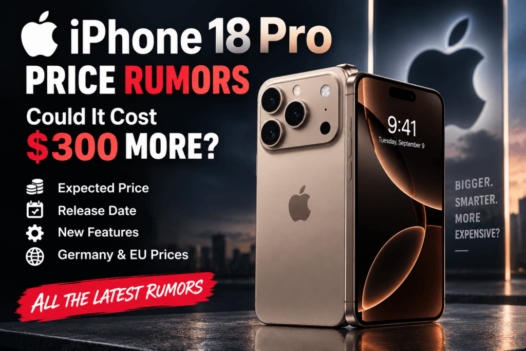 iPhone 18 Pro Price: How Much Could It Cost?