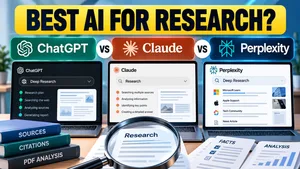 ChatGPT vs Claude vs Perplexity for Research: Which One Should You Use?